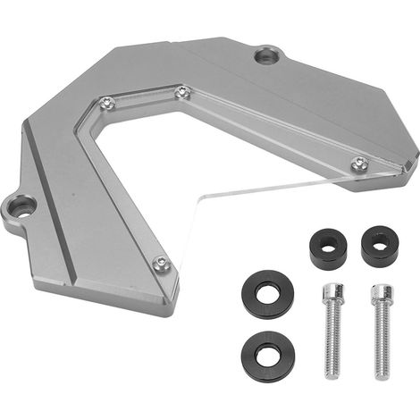 Cache-pignon avant de karting, protège-chaîne en alliage d'aluminium CNC, pièce de rechange pour MT-09 FZ09 2013-2017, finition titane. (1/5)