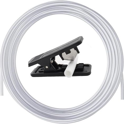 Tubo in PTFE da 5 m con taglierino, tubo in PTFE, per Bambu Lab A1, A1 Mini, P1P, P1S, X1C, per Creality K1, K1 Max, Ender 3 V3, diametro interno 2,5 mm x diametro esterno 4 mm, per filamento di stamp (1/5)