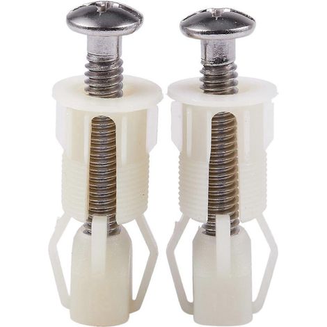 2pcs Toilet Seat Screws Toilet Seats Hinges Type&Size:4 38Mmx5mm-- (1/5)