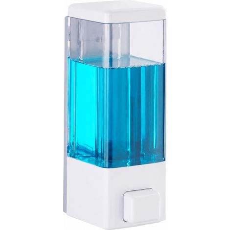 Filiyano-Flacon souple de 1000 ml pour gel hydroalcoolique d'hôtel, distributeur de shampoing mural, distributeur de savon sans perçage (1/5)
