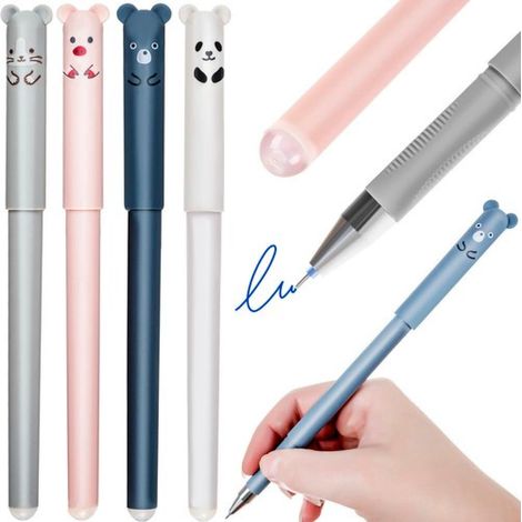 4-Pack, ré-inscriptible, produits de pâtisserie - Stylos et crayons - des Animaux de (1/5)