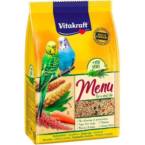 ALIMENTO PER UCCELLI 'menu pappagallini' kg. 1