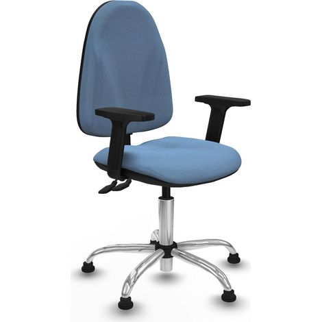 Piqueras y Crespo Algarra silla oficina azul cielo (1/3)
