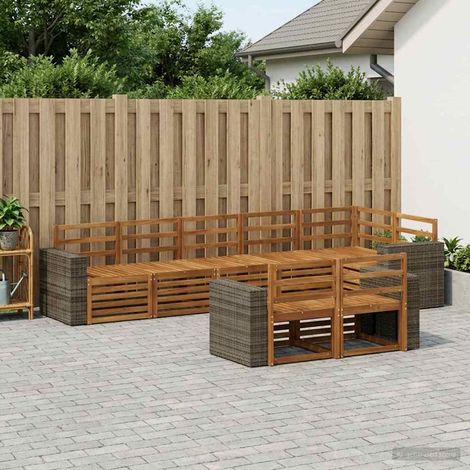 vidaXL Sofagarnituren Massivholz Akazie (1/5)