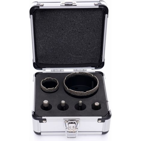 Sierras de corona de diamante en estuche 6 piezas KD11226 (1/5)