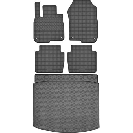 Honda CR-V SUV (2018–2023) – Set: Gummifußmatten + Kofferraummatte (1/5)