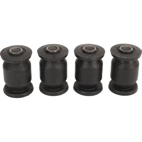 Beyamis Kit de 4 bagues de bras oscillant de 10 mm, entretoises d'amortissement pour quad, scooter, SSV et moto tout-terrain. (1/5)