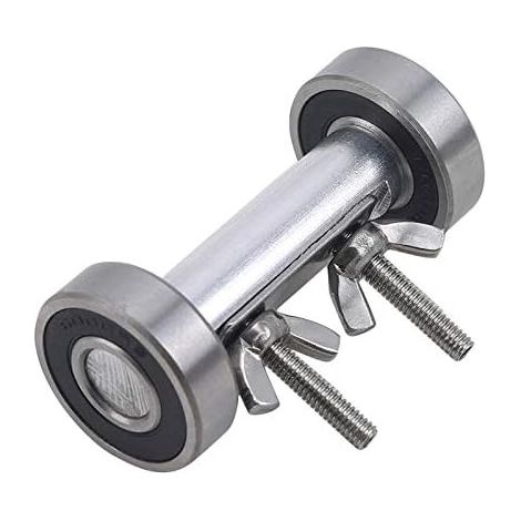 Guide d'angle pour aiguiseur de couteaux, argent, acier inoxydable, rapide et économe en main-d'œuvre, pour burins, outils de travail du bois (1/4)