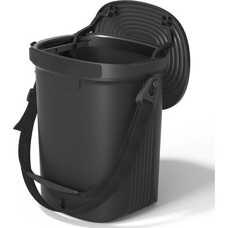 7.2 L Silicone Rubbish Bin for Car, Waterproof, Easy to Clean Odour proof cover, foldable (1/5)