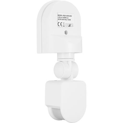 Capteur infrarouge étanche réglable DC9‑24V, interrupteur à induction de présence humaine (1/5)