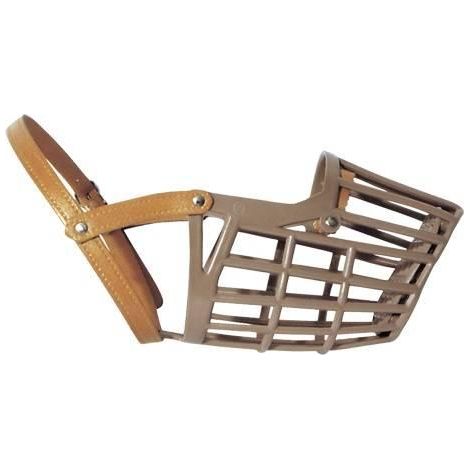Muselière en plastique ARPPE taille 6 avec design en panier (1/4)
