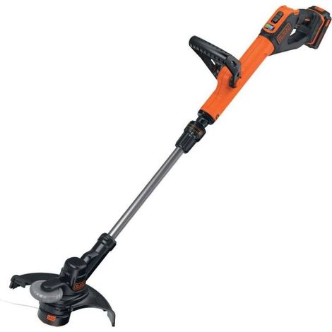 BLACK+DECKER STC1820PC Akku Rasentrimmer 28cm 18V 2Ah AFS automatischer Faden (1/10)