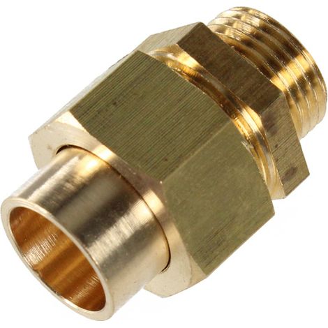 Raccord union 3 pièces 341 GCU mâle 1"1/2 (40/49) - Tube Cuivre Ø42 - Arcanaute (1/2)