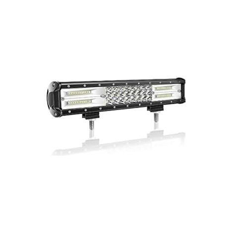 38cm 216W Barre Lumineuse LED de Travail Spot D'inondation Combo Faisceau DC 12V-24V 6000K 4x4 Voiture Camion Tracteur Offroad Véhicules ATV Utvs (1/5)