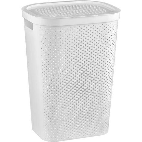 CURVER KOSZ NA BIELIZNĘ INFINITY 60L/BIAŁY