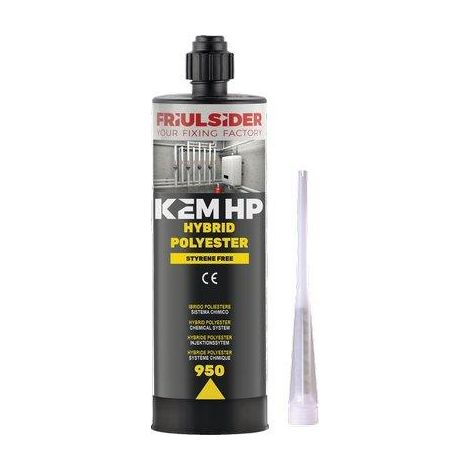 ANCORANTE CHIMICO KEM 950 FRIULSIDER  POLIESTERE NO STIRENE ML 400