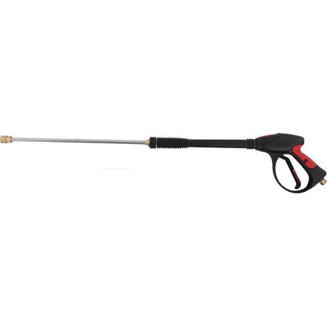 Nettoyeur Haute Pression Voiture 4000PSI Portable Pulvérisateur avec Lance Télescopique 5 Buses pour Auto Lavage (1/5)