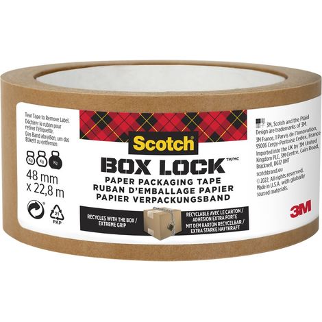 Nastro adesivo marrone per scatola di sicurezza SCOTCH L.22.8 m x l.48 mm SCOTCH (1/5)
