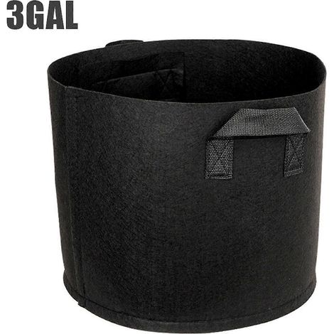 5er-Pack robuste, verdickte Pflanzsäcke aus Vliesstoff mit Griffen – Gartenwerkzeug-3gallon 1ps