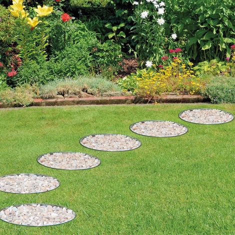 Bellissa Rasenkante 20 Ø x 13 cm Beeteinfassung Beetumrandung (1/4)