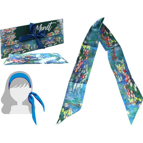 Segnalibro Bandelisa per il libro Donna con ombrello di Claude Monet, idea regalo (1/4)