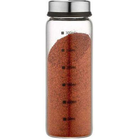Salières et poivrières avec Trous de coulée réglables - Distributeur Parfait pour Vos sels, 300 ML (1/5)