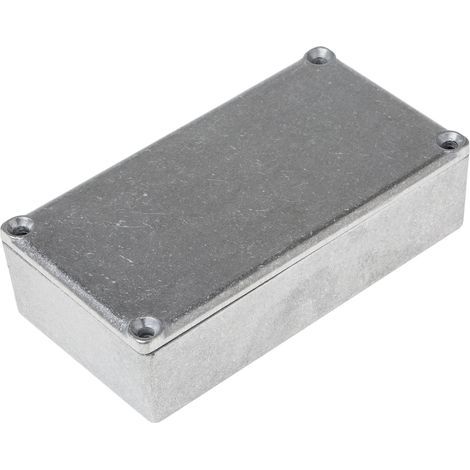 Boîtier RS PRO en Fonte d'aluminium, 111 x 60 x 30mm, Gris ( Prix pour 1 ) (1/2)