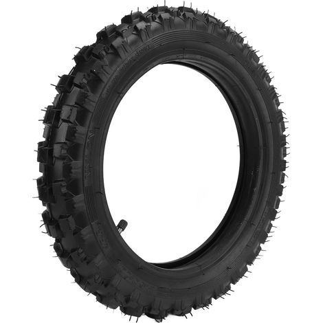 Pneus de Vélo, Pneus de Vélo Chambre à Air de Remplacement Pneu Tout-terrain et Chambre à Air Se 2.50-10 Pneu de pour CRF50 avec Valve Droite (1/5)