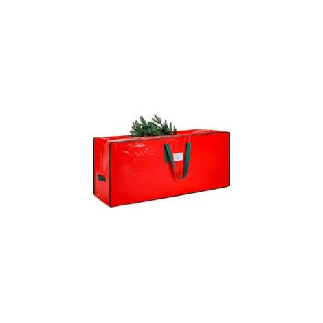 Sac de rangement pour sapin de Noël – Convient aux sapins de Noël jusqu'à 2,3 m, fermeture éclair, poignées de transport, matériau imperméable et résistant, protège de la poussière et de l'humidité, r (1/5)