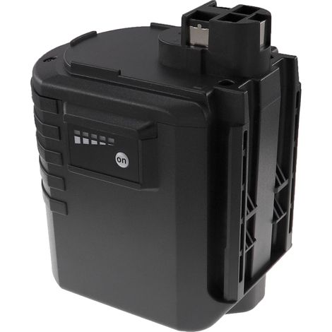 EXTENSILO Battery compatible with Bosch GBH 24VRE, GBH24VRE, GBH24VRF Electric Power Tools (3300 mAh, NiMH, 24 V)