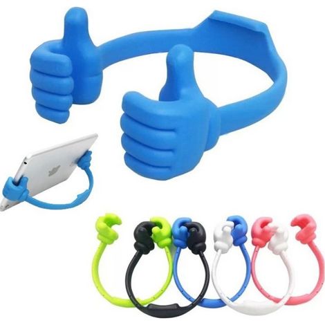 pezzi pigro supporto per telefono per San Valentino - supporto universale per cellulare da scrivania - gadget divertenti - supporto per cellulare - smartphone (1/5)