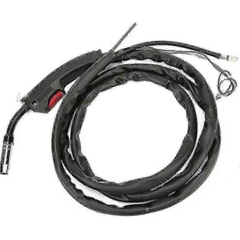 Torche de soudage MIG 14AK MB14 avec ensemble de protection contre le CO2 et pièces de rechange de 2 m, compatible avec MIG130 8-12 mm (1/5)