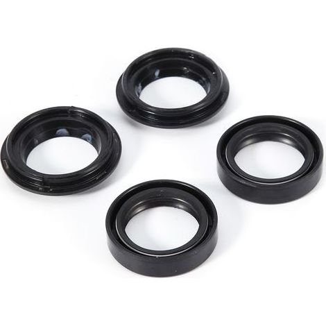 Joints d'amortisseur avant, jeu de joints de fourche haute précision noirs, 4 pièces, 33 x 46 x 10 mm, compatibles avec les motos CB400T HAWK 1980-1981 (1/5)