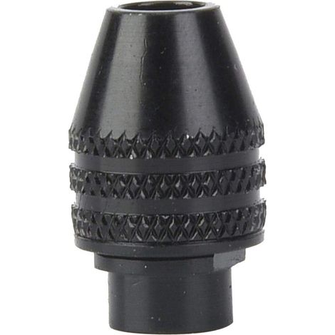 Adattatore per mandrino universale a tre griffe da 8 mm, testa di conversione da 0,5 a 3,2 mm per trapano avvitatore elettrico (coda lunga da 8 mm), mandrino per trapano/chiave per mandrino