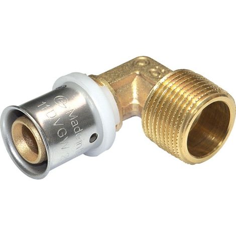 Comisa Codo 90° Latón 16x2 1/2'' Conexión Fontanería