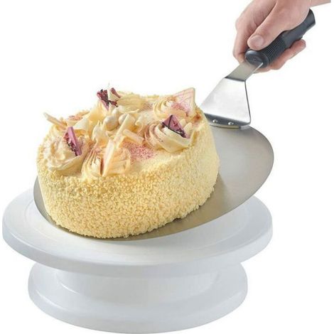 Pelle À Pizza - Acier Inoxydable 430 - Diamètre Max 25,4 Cm - Pour Pizzas Tartes Et Gâteaux - 1 Pièce (1/5)