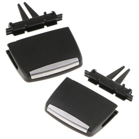 2X Languettes De Ventilation Arrière pour BMW X5 / X6, Clip De Languette De Sortie De Ventilation Amélioré (pour BMW X5 E70 2006-2012, pour BMW X6 E71 (1/5)