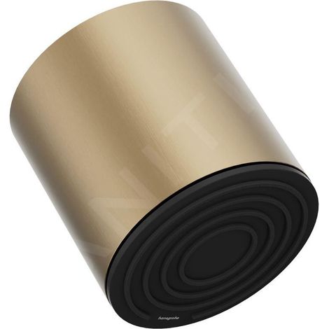 Hansgrohe Pulsify S - Douche de tête 105, 1 jet, bronze brossé 24130140 (1/5)