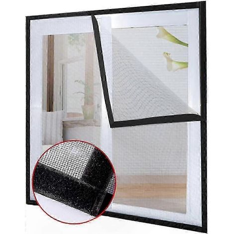 Filet de sécurité adhésif pour chat, pour balcon et fenêtre, protection d'écran en maille 1,2 x 1,5 m (1/5)