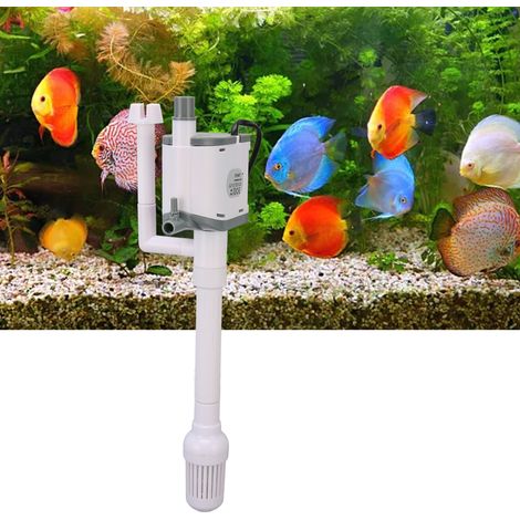 Pompe de filtration et d'oxygénation silencieuse pour aquarium - Triple fonction oxygénation, filtration et circulation - Compatible 220V - AUTRES (1/5)