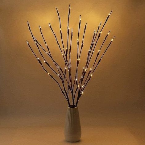 Lot de 2 guirlandes lumineuses, 40 LED, pour fêtes, mariages, fenêtres, arbres et décorations saisonnières.-AquaForge (1/5)