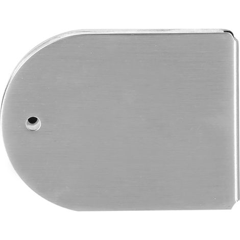Porte de salle de bain/salle de bain semi-circulaire à ouverture simple avec douille, sans perçage requis (1/5)