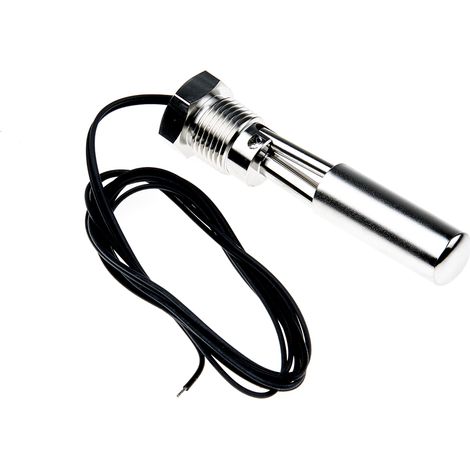 Capteur de niveau à flotteur RS PRO, Externe horizontal, sortie 1 NO, en Acier inoxydable, câble 1m ( Prix pour 1 ) (1/3)