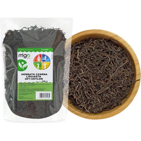 Tee: loser schwarzer Tee (100 g) OP1 - Ceylon (1/4)