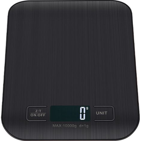 Balance de cuisine numérique rechargeable - Balance alimentaire de précision 5 kg avec fonction tare et chargement USB 5 kg/1 g 5 kg/1 g 315-AquaForge (1/5)