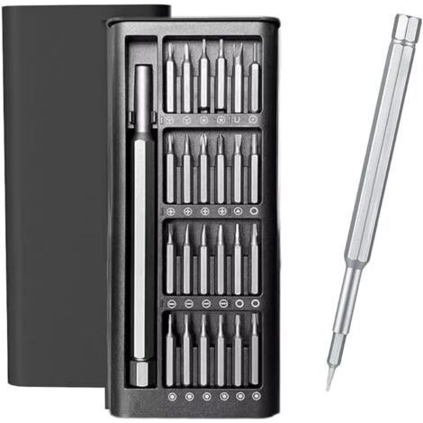 24 in 1 Precision Screwdriver Set - Mini Precision Screwdriver - Magnetic Screwdriver for iPhone, Drone, iPad, Laptop, Glasses, Watches (1/5)