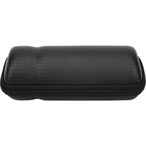 Boîte de Rangement pour Outils de Réparation Vélo Portable en Forme de Bouteille - Noir Carbone