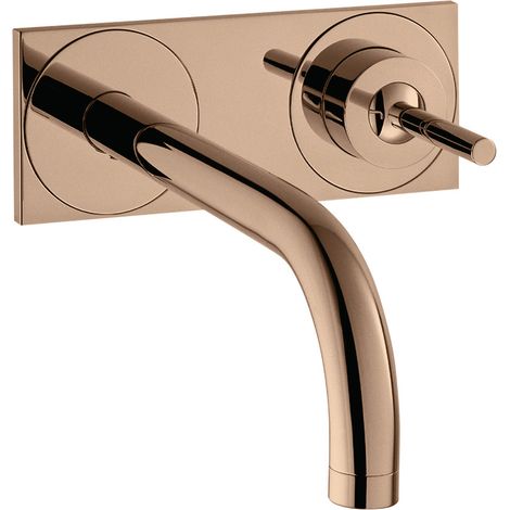 hansgrohe AXOR Uno Mezclador monomando de lavabo empotrado, placa