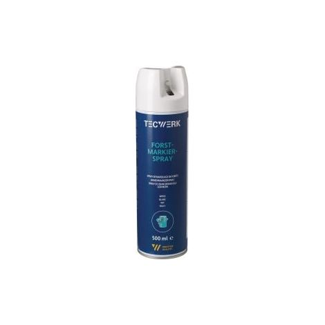 Forêt de marquage en spray blanc 500ml aérosol TECWERK (1/2)
