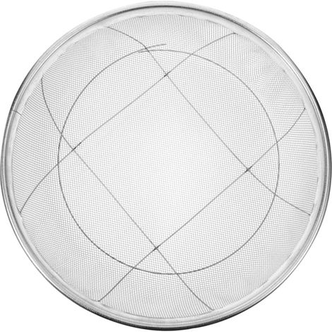 Outil de Tamisage en Acier Inoxydable pour Jardinage Tamis à Mailles, Portable Enlever Pierres et Débris Le Sable Sol (1/5)